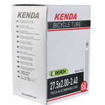 KENDA Butyl Tube, 27.5 (650b) x 2.0-2.4" PV/60mm - Each