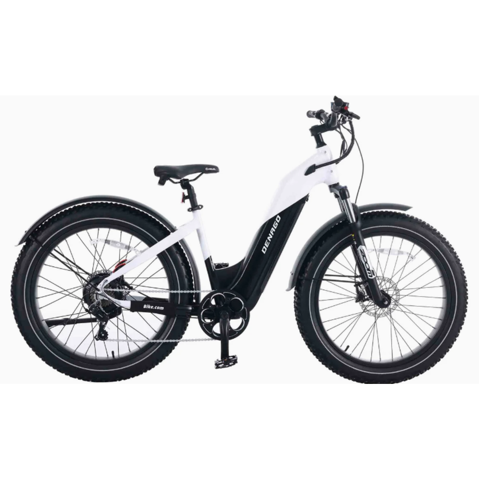DENAGO ELECTRIC  FAT  TIRE WHITE/BLACK
