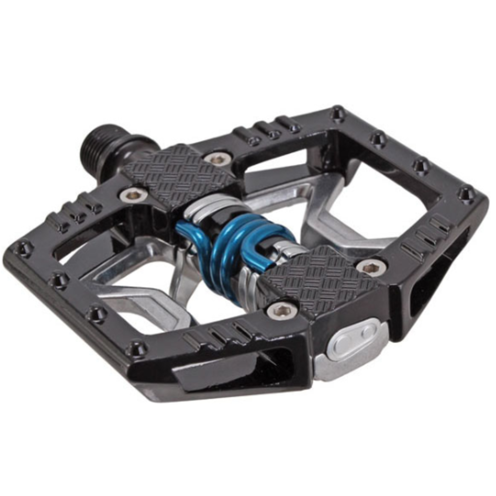 Crankbrothers Double Shot 2 Hybrid Pedals, Black/Raw