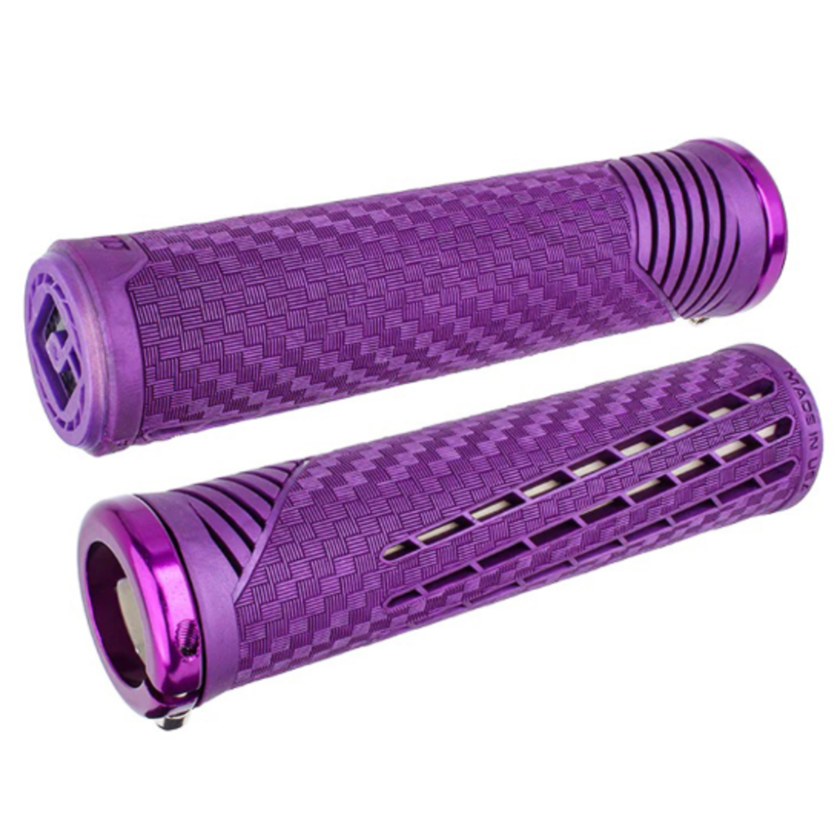 ODI ODI Lock-On MTB, CF - Cosmic Purple/Purple