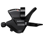 Shimano SHIFT LEVER, SL-M315-L, LEFT, 3-SPEED   RAPIDFIRE PLUS, W/ OPTICAL GEAR DISPLAY