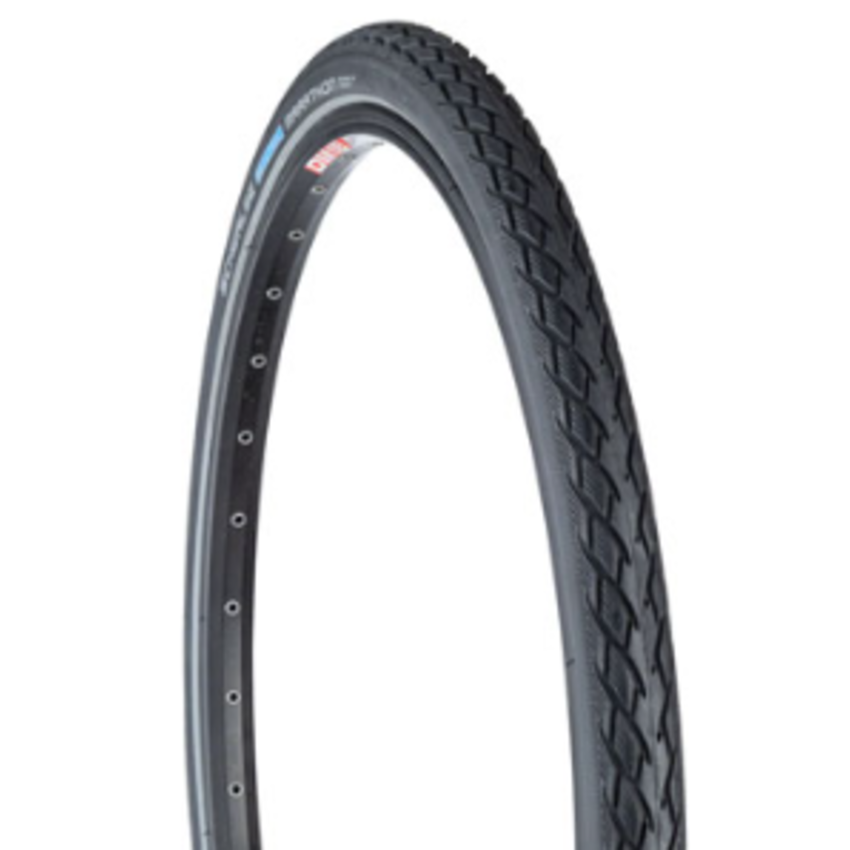 Schwalbe Schwalbe Marathon Tire - 700b x 38 / 28 x 1-1/2, Clincher, Wire, Black/Reflective, Performance, Endurance, GreenGuard