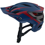 TLD A3 HELMET; FANG DK BLUE / BURGUNDY MD/LG
