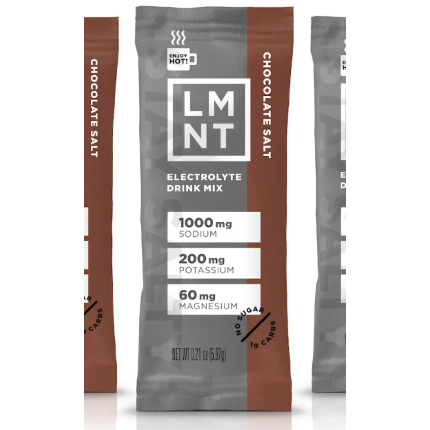 LMNT Zero-Sugar Electrolytes CHOCOLATE SALT .21 oz.