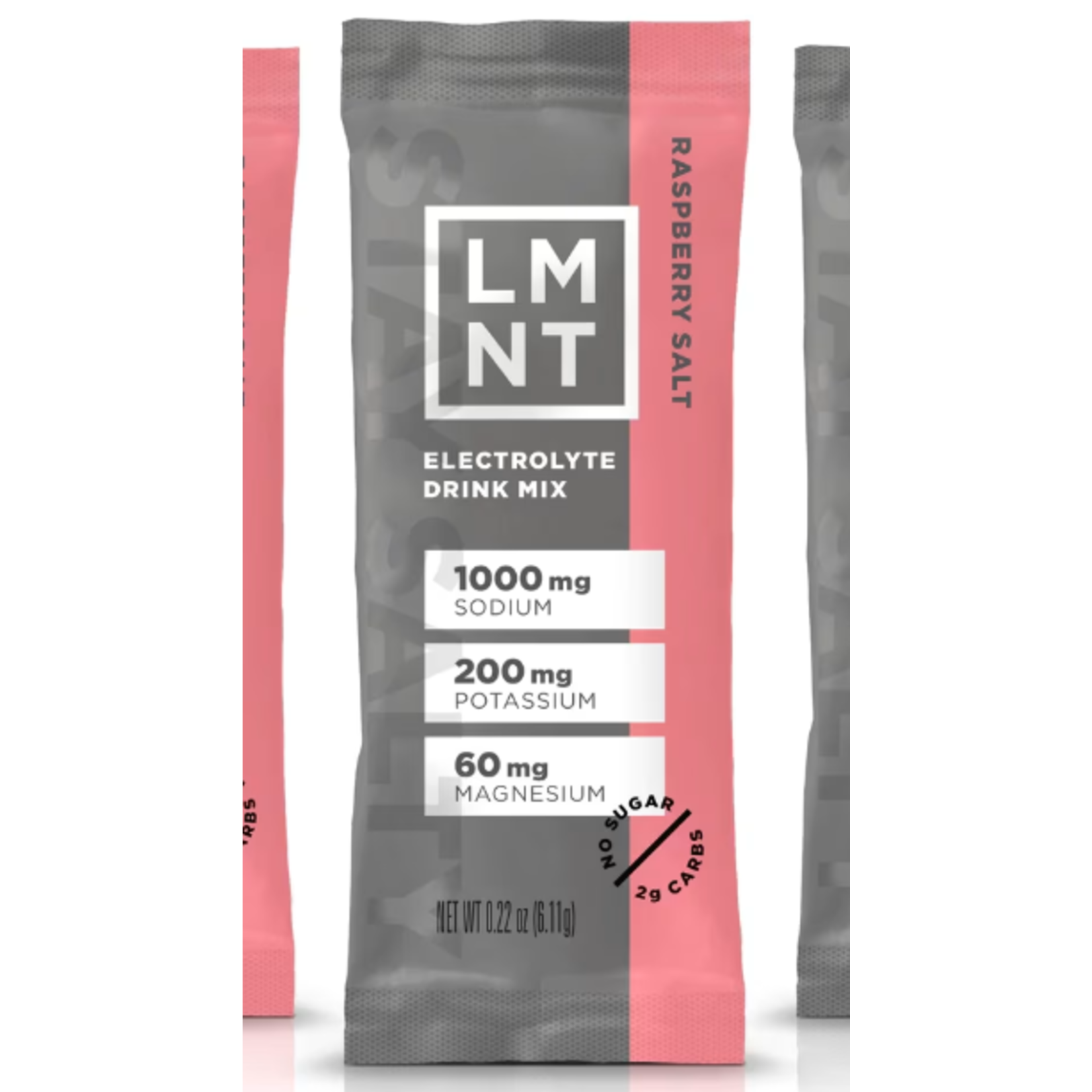 LMNT Zero-Sugar Electrolytes RASPBERRY SALT .21 oz.
