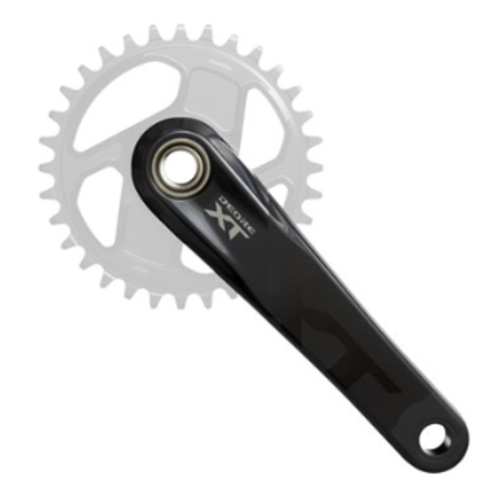 Shimano FRONT CHAINWHEEL, FC-M8200, DEORE XT, FOR REAR 12-SPEED, HOLLOWTECH 2, 165MM, W/O CHAINRING, W/O CG, W/O BB PARTS, FOR CHAIN LINE 55MM