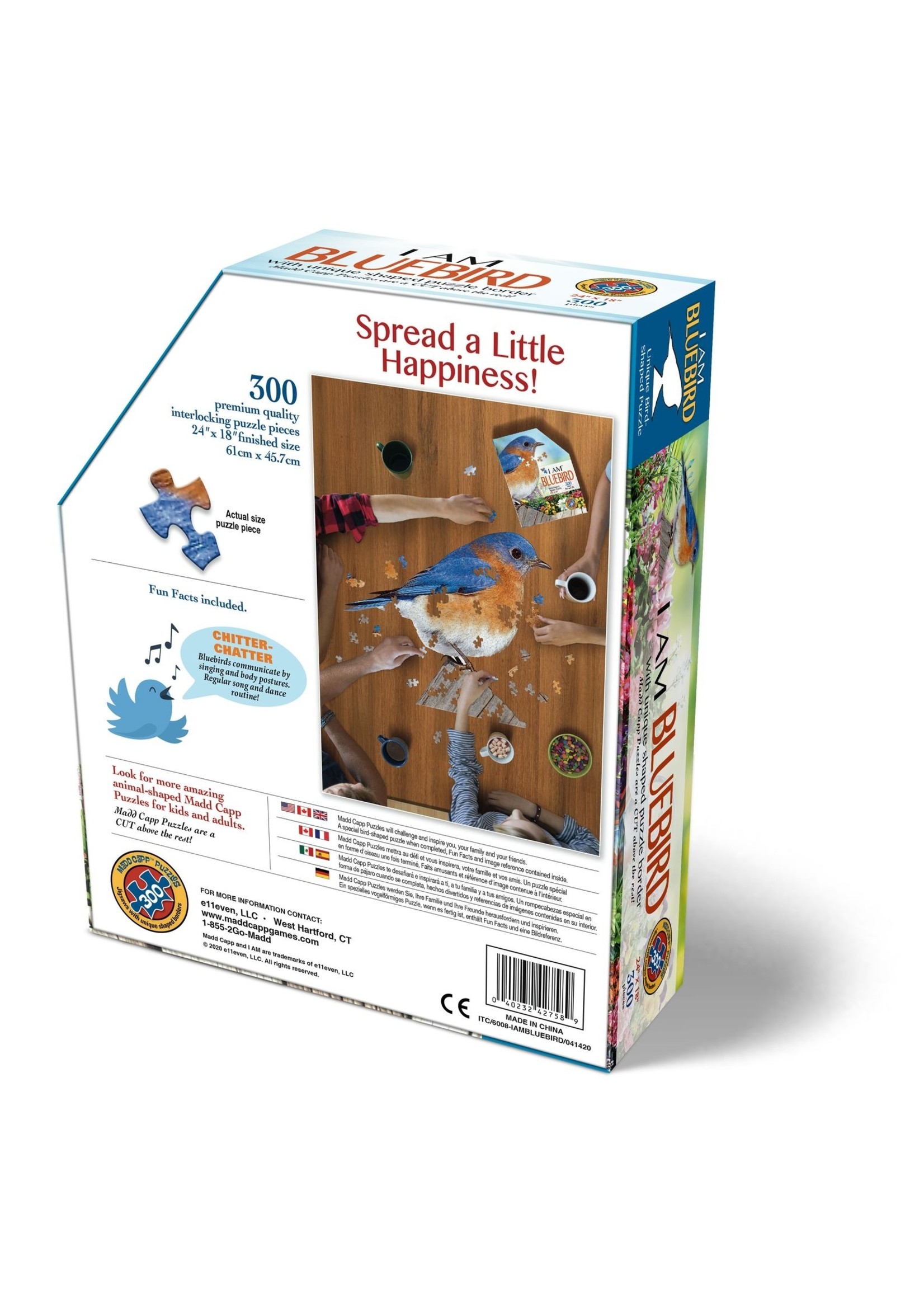 Madd Capp Games & Puzzles PUZZLE - I AM BLUEBIRD