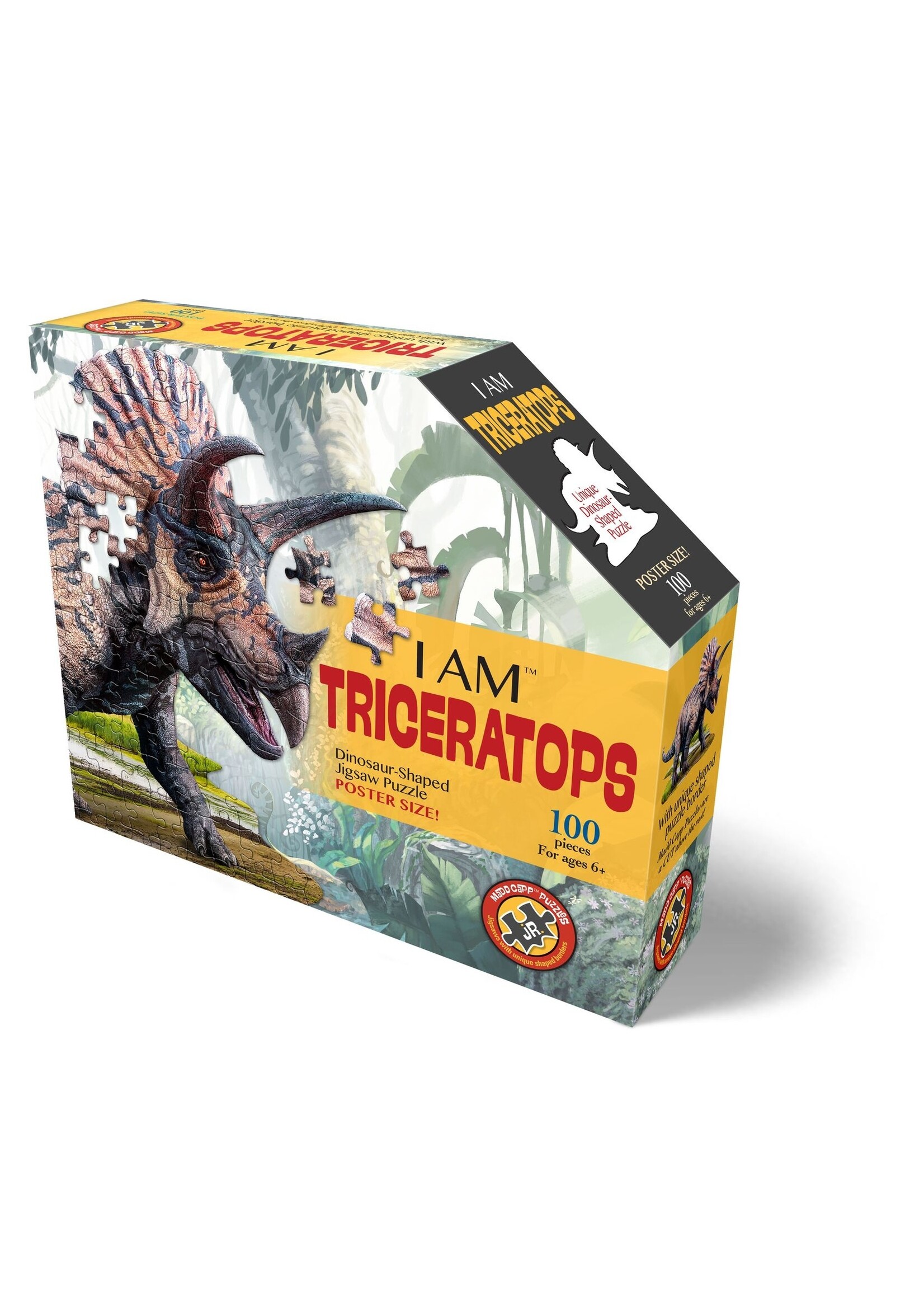 Madd Capp Games & Puzzles PUZZLE - I AM TRICERATOPS