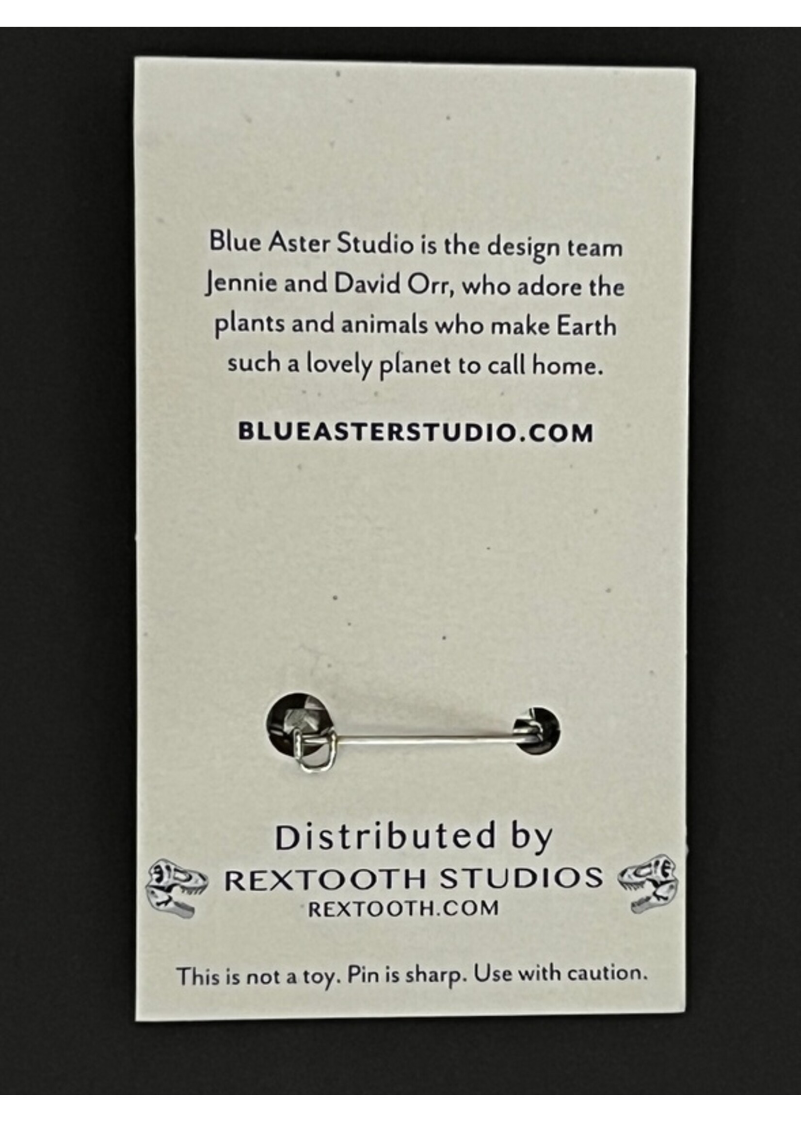 Rextooth Studios Bat Button, "Bats so Awesome"