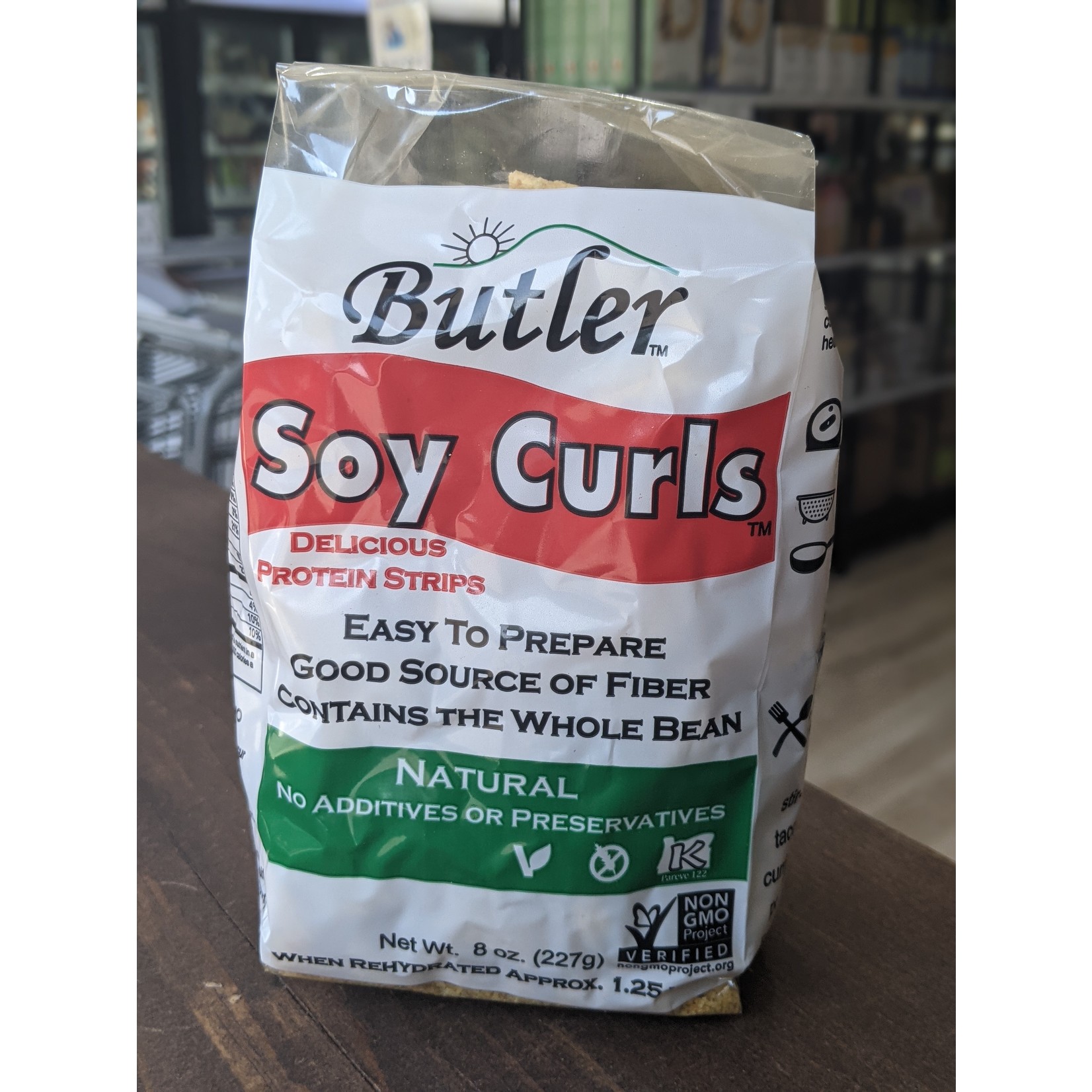 BUTLER FOODS BUTLER'S SOY CURLS