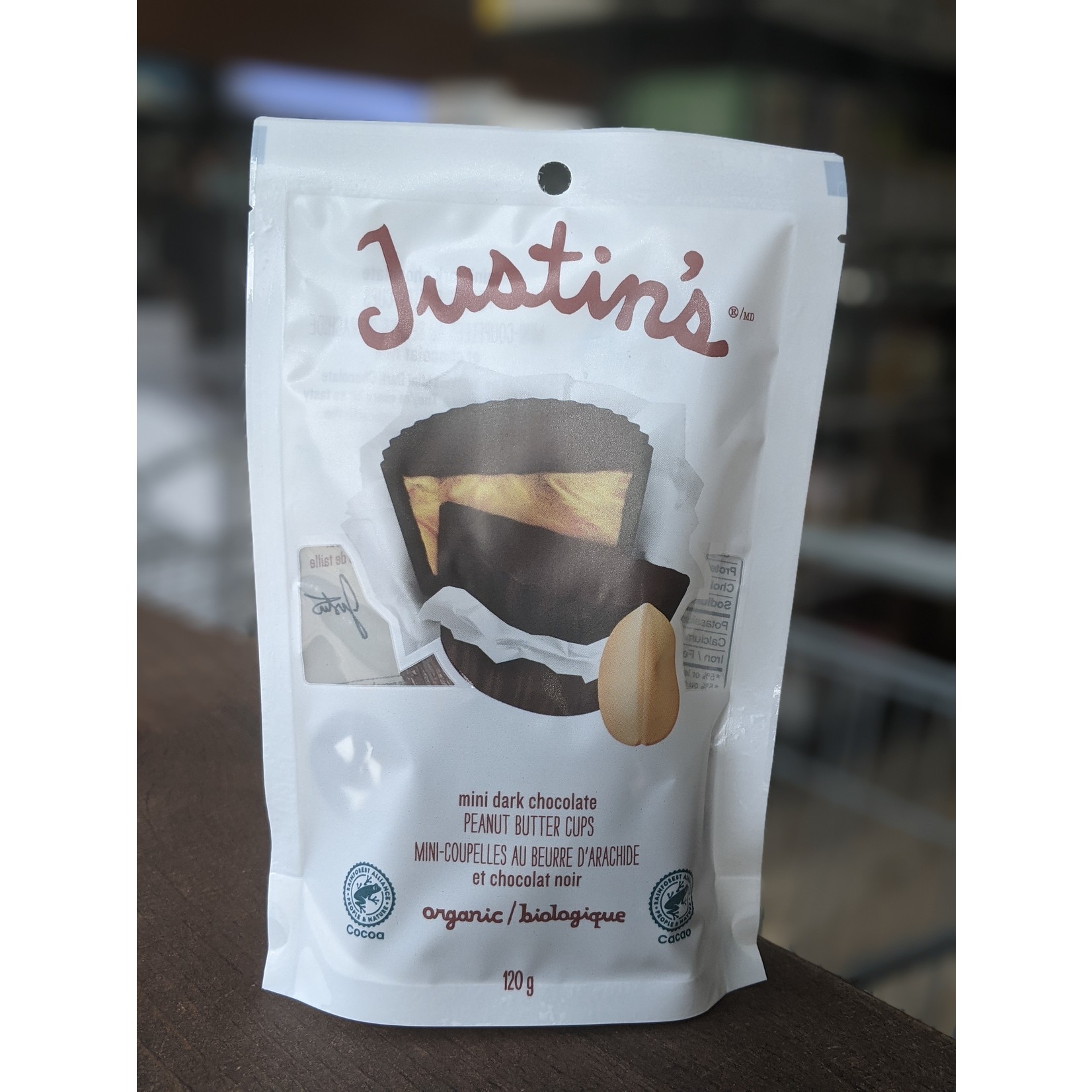 JUSTIN'S JUSTIN'S MINI DARK CHOCOLATE PEANUT BUTTER CUPS