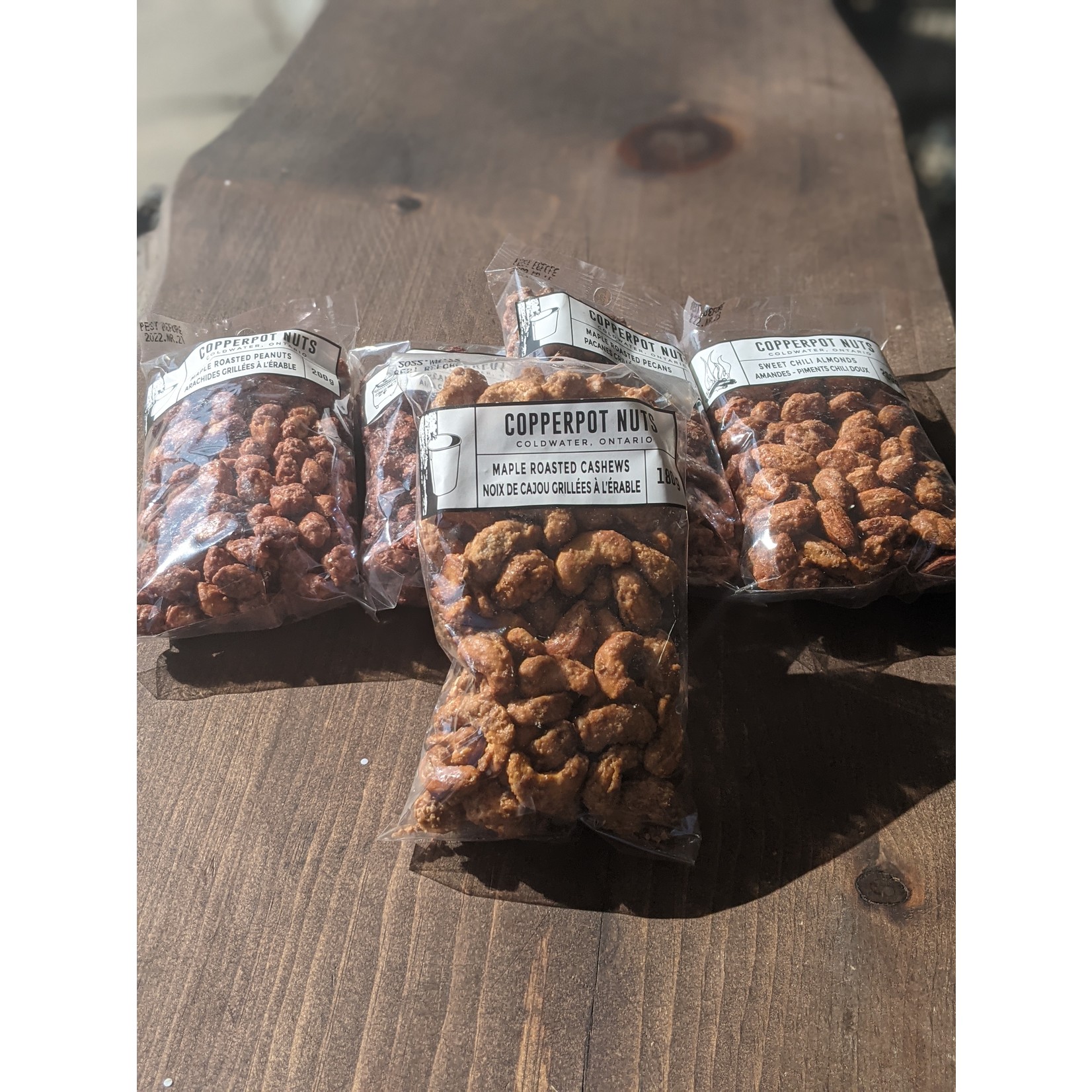 COPPERPOT NUTS COPPERPOT NUTS MAPLE ROASTED CASHEWS