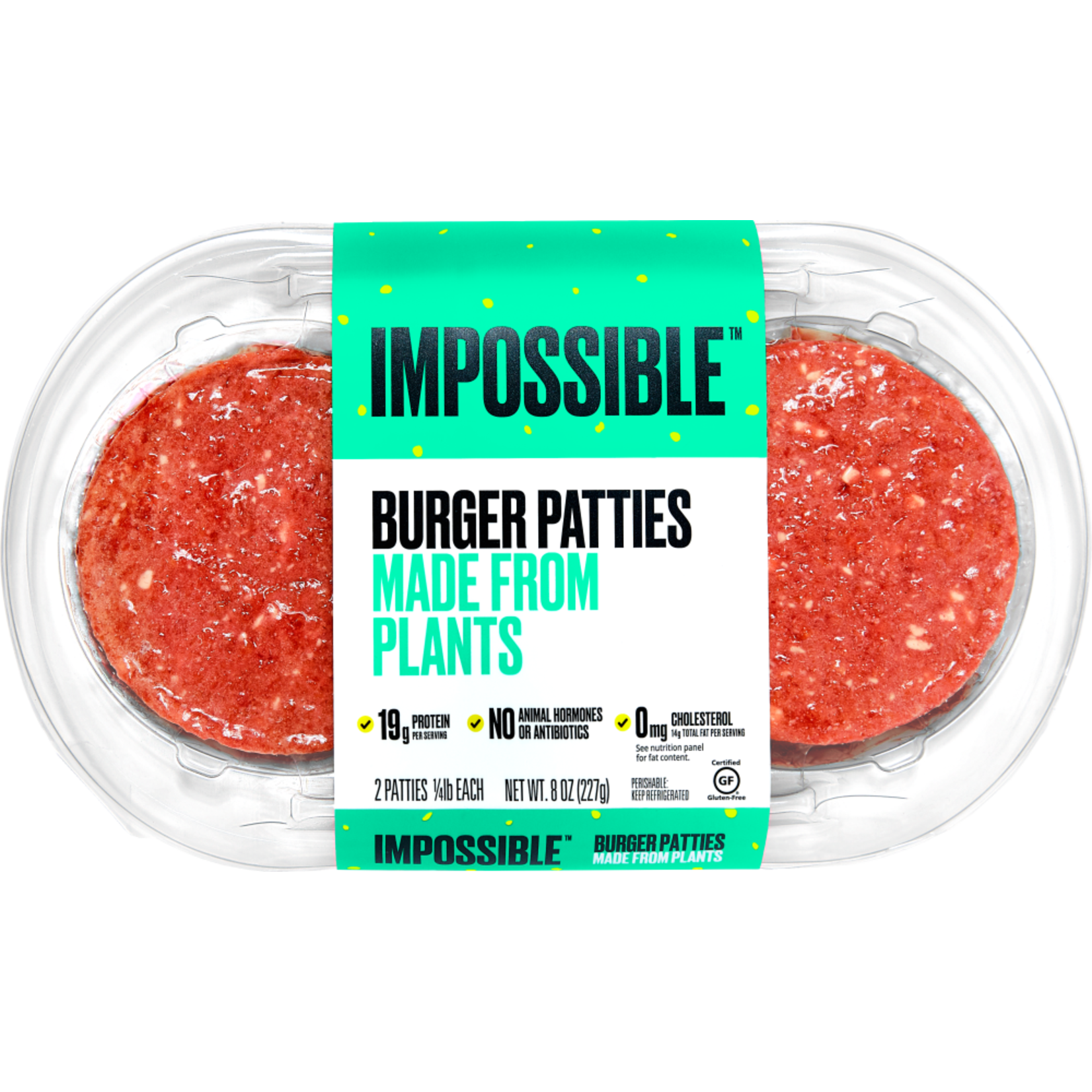 IMPOSSIBLE FOODS IMPOSSIBLE BURGER 2-PACK