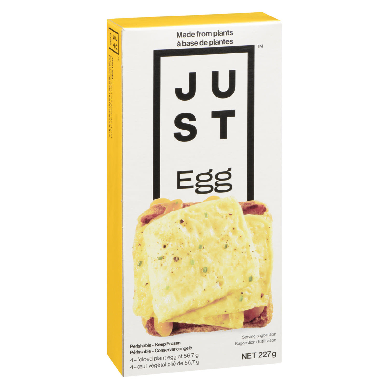 JUST JUST EGG FROZEN FOLDED PATTY 4-PACK