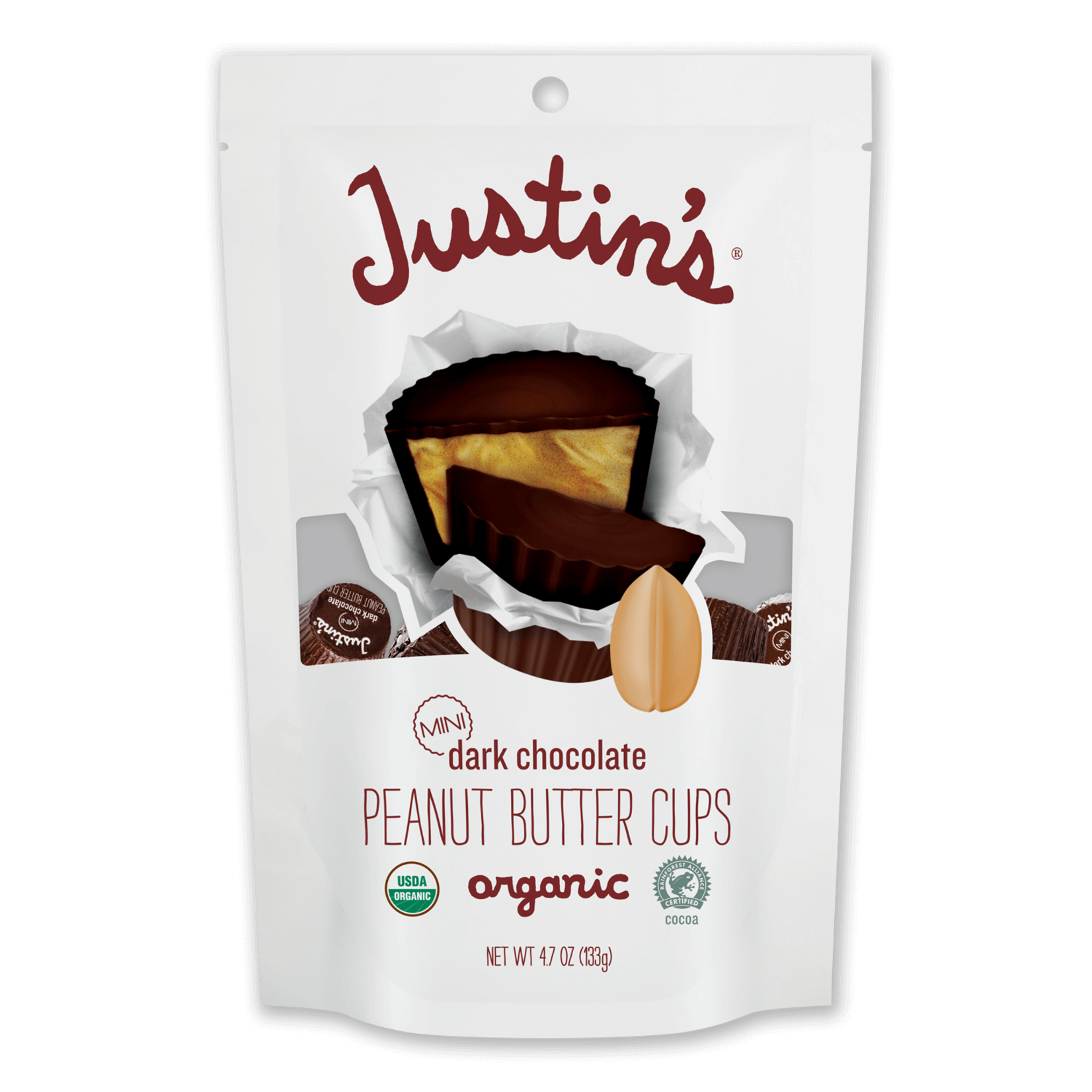 JUSTIN'S JUSTIN'S MINI DARK CHOCOLATE PEANUT BUTTER CUPS