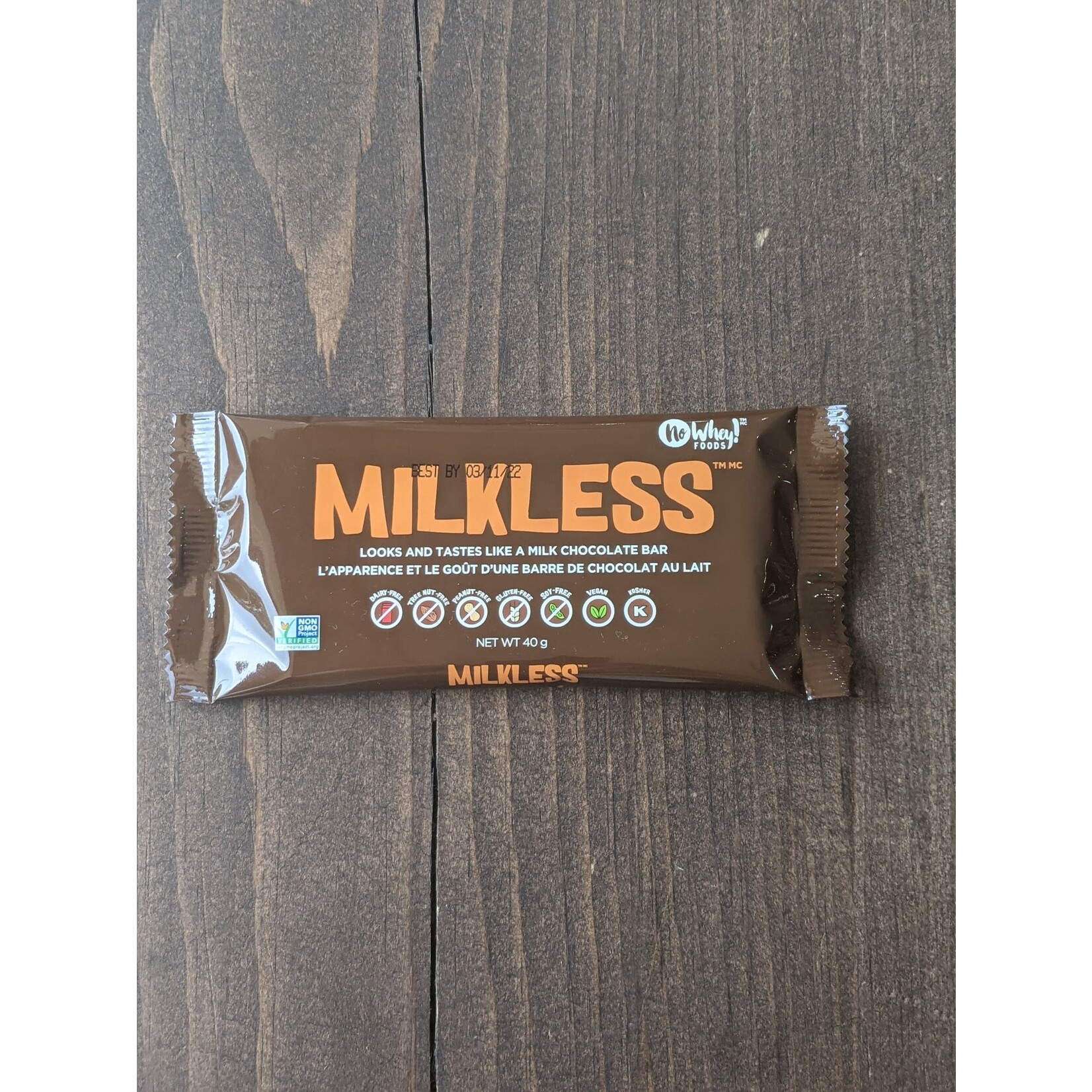 NO WHEY NO WHEY CANDIES MILKLESS BAR