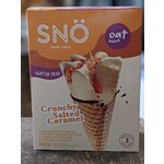 SNO SNO GLUTEN FREE ICE CREAM CONES CRUNCHY SALTED CARAMEL