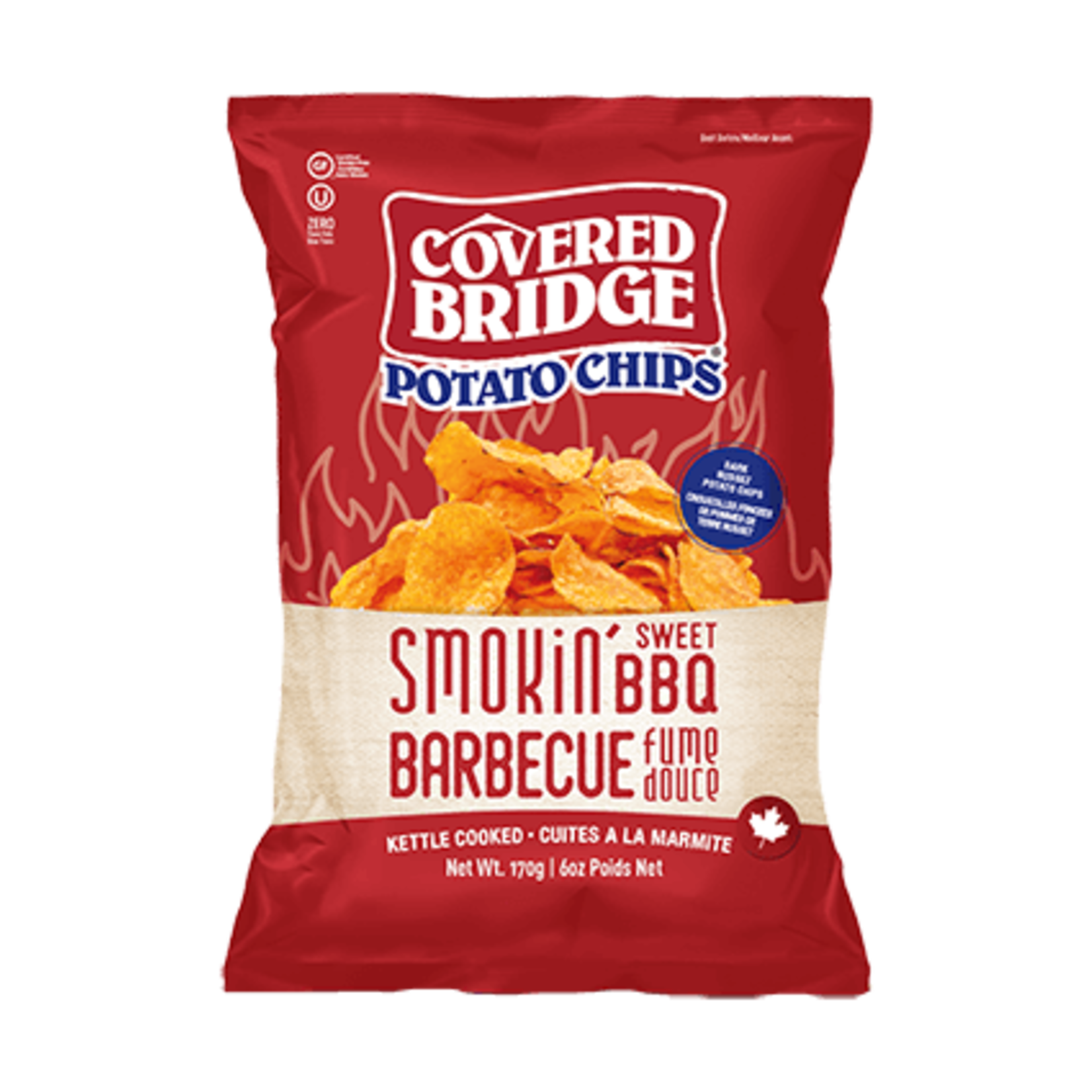 COVERED BRIDGE COVERED BRIDGE SMOKIN' SWEET BBQ CHIPS