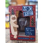 MOO FREE MOO FREE HOLIDAY CHOCOLATES OSCAR THE BEAR