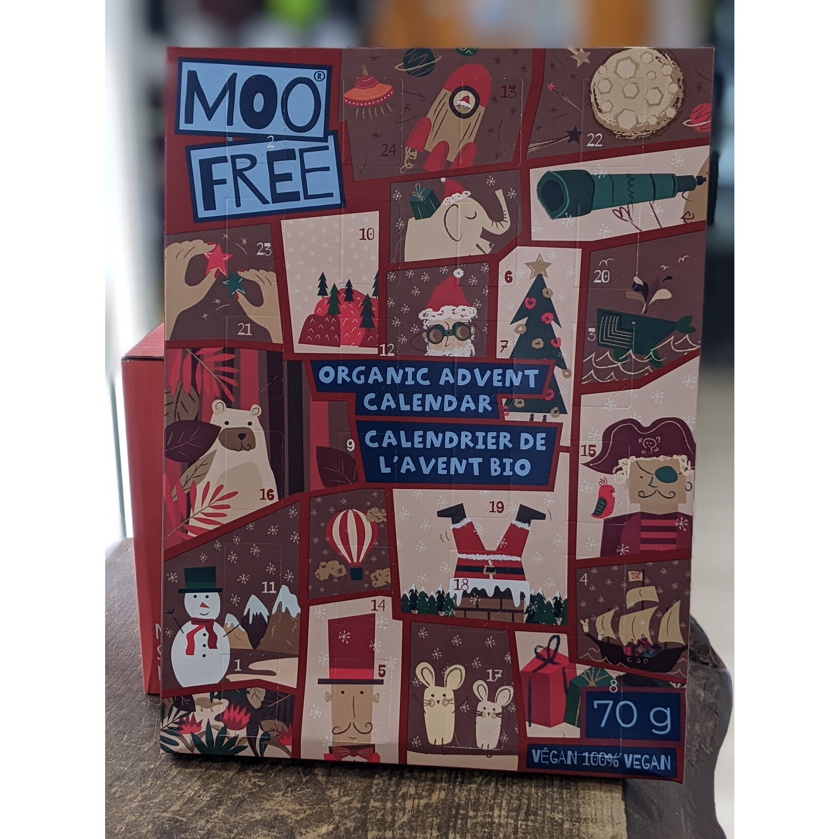 MOO FREE MOO FREE HOLIDAY CHOCOLATES ADVENT CALENDAR Coven Market