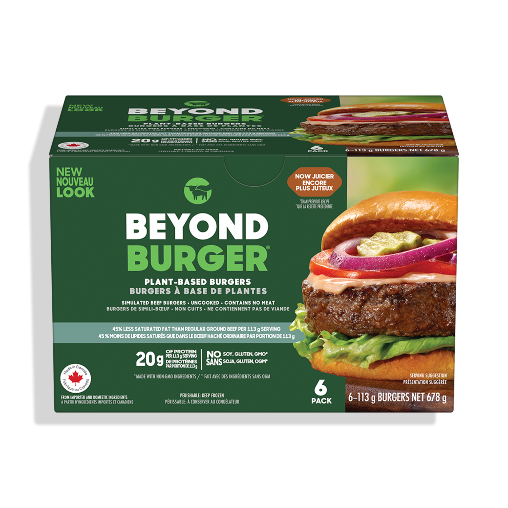 BEYOND MEAT BEYOND MEAT BURGER - 6 PACK