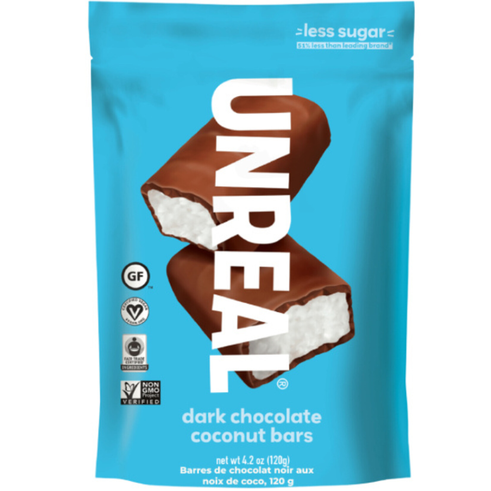UNREAL CANDY UNREAL CANDY - COCONUT BARS