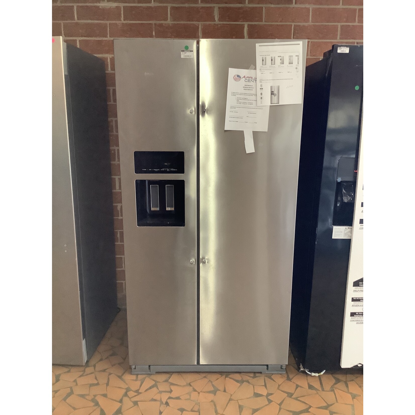 KitchenAid 22.6 Counter-Depth Side-by-Side Refrigerator