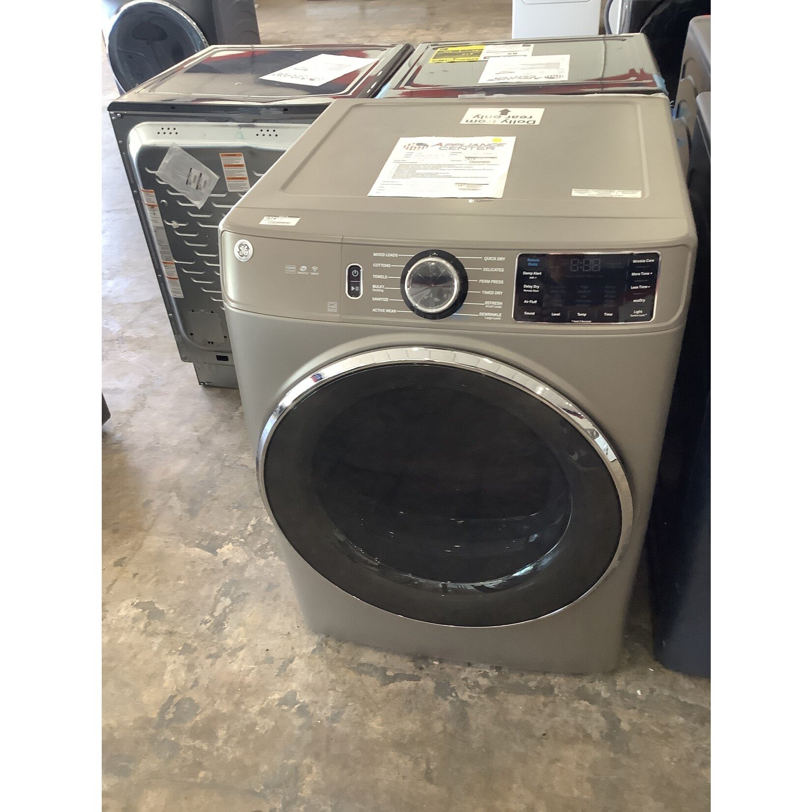 GE 7.8 cu ft GE front load dryer