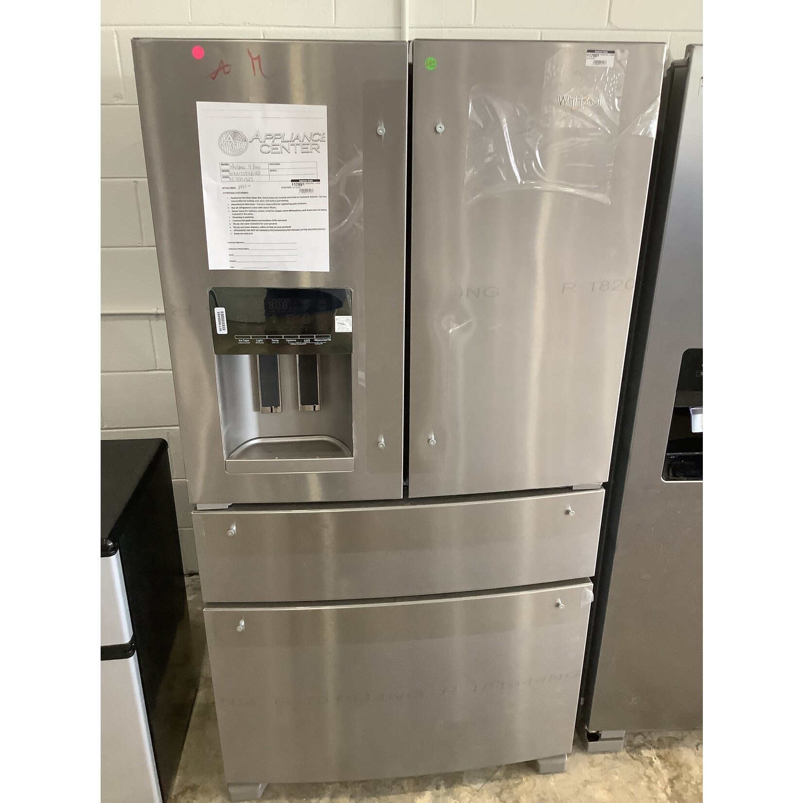 WHIRLPOOL WHIRLPOOL 4 DOOR