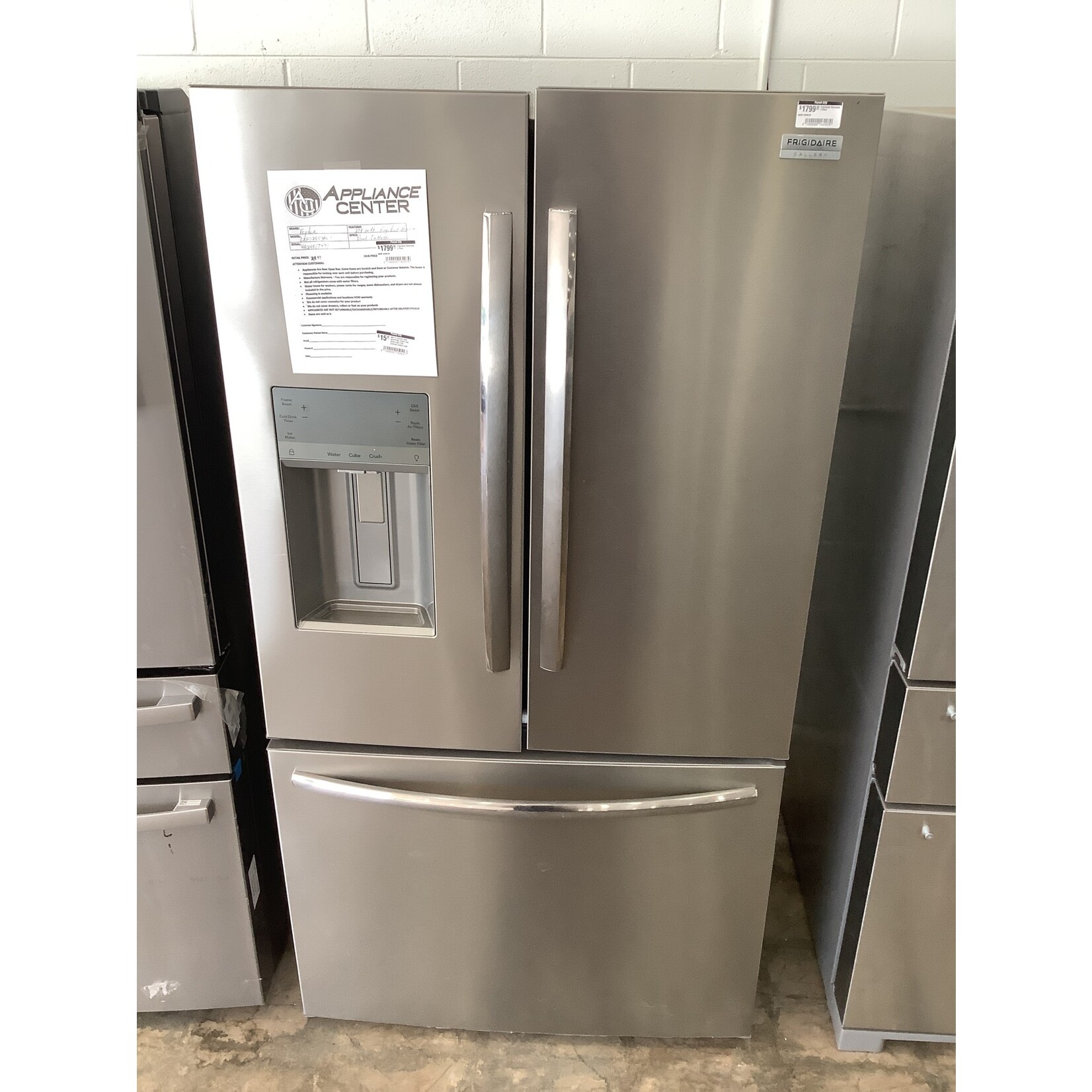 FRIGIDAIRE Frigidaire Stainless 3 Door