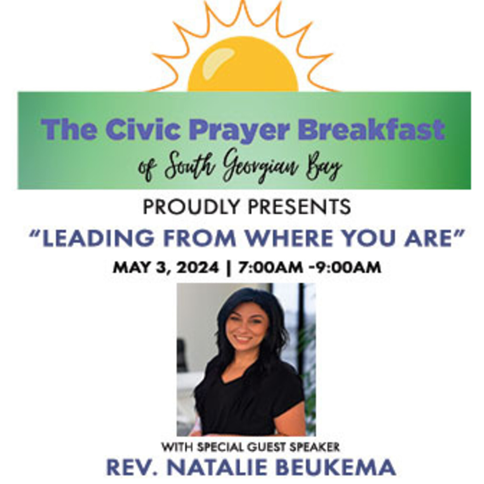 Civic Prayer Breakfast Table of 6