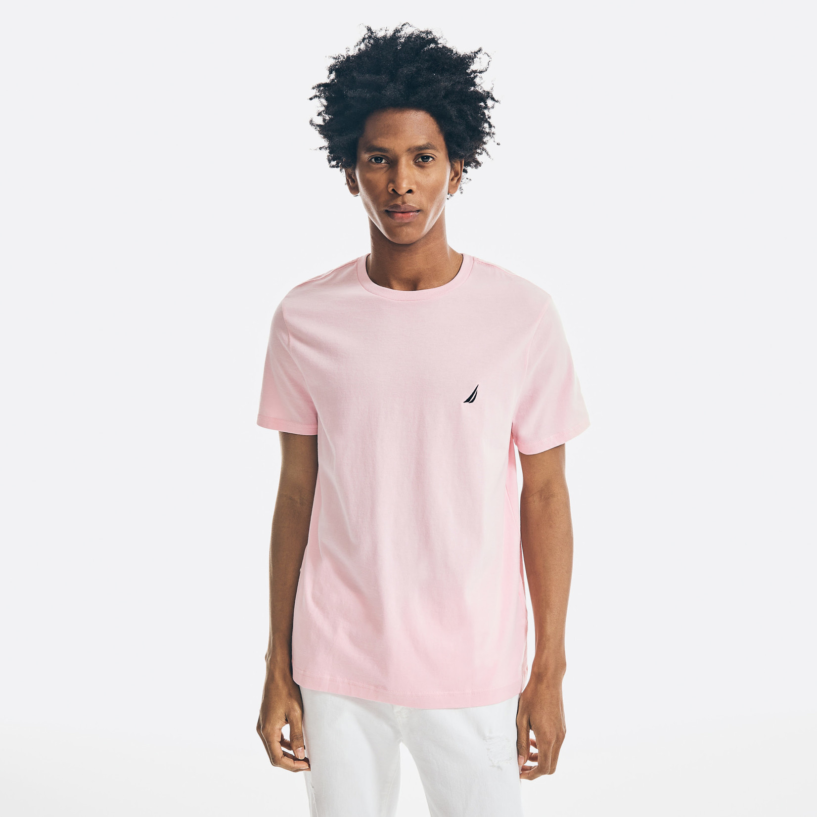 NAUTI  CREW-NECK TEE ||