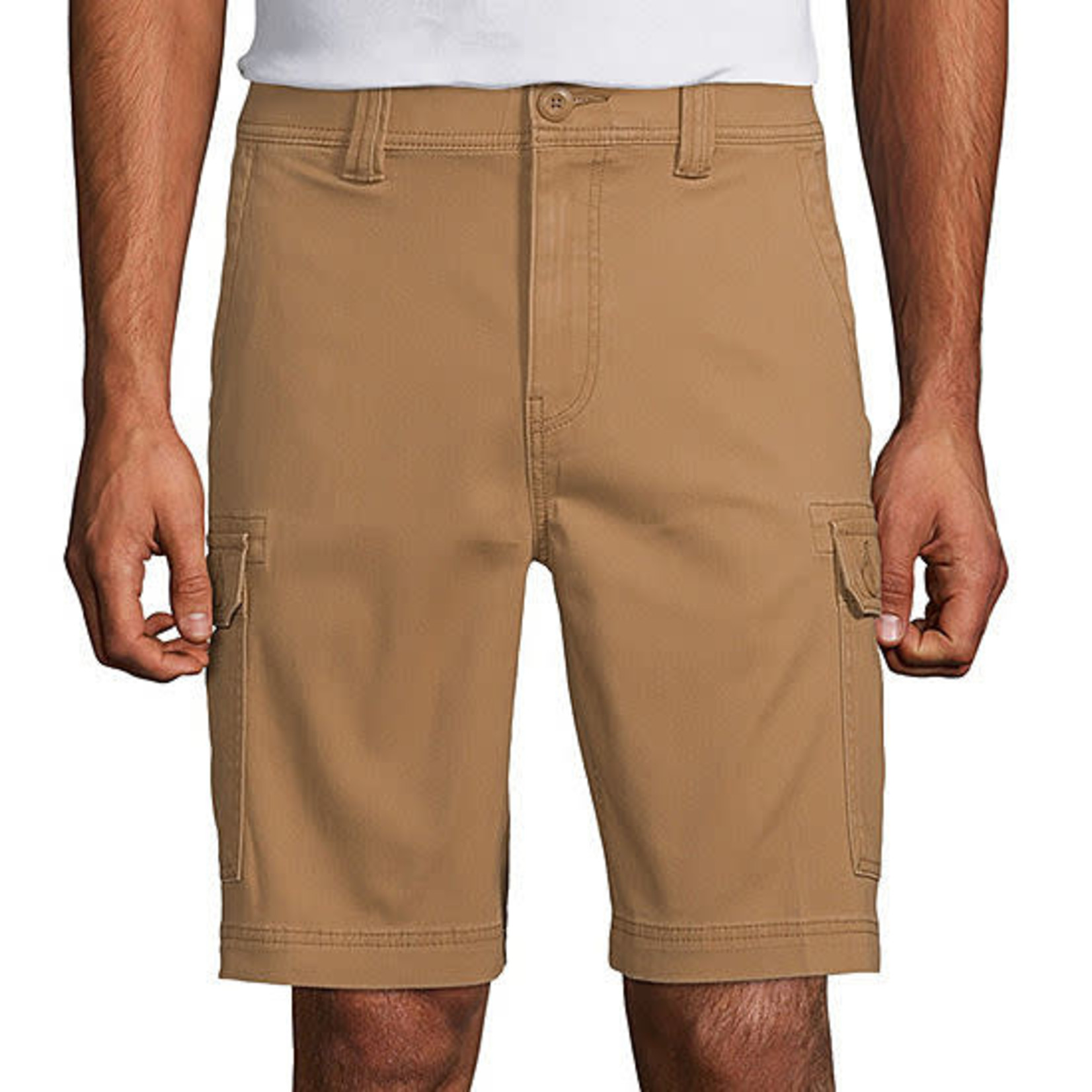 1207 | The T.U.C.K Shop | Men's Comfort Stretch 10" Cargo Shorts | British Khaki