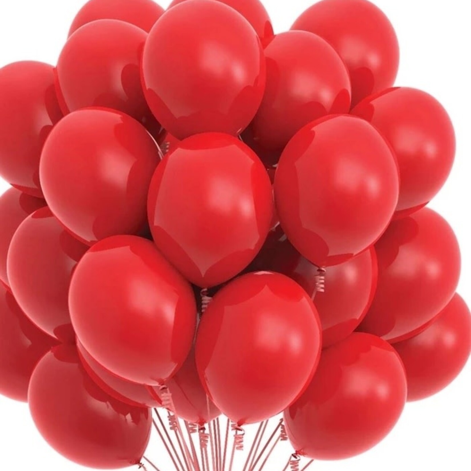Latex Balloons  - Red 10pc