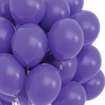 Latex Balloons  - Purple 10pc