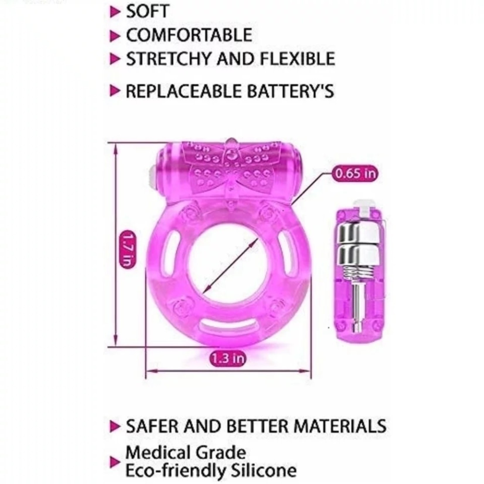1207 || S.P.I.C.E || Vibrating Cock Ring