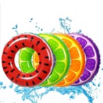 Inflatable Pool Floats - Fruity Tube Rings