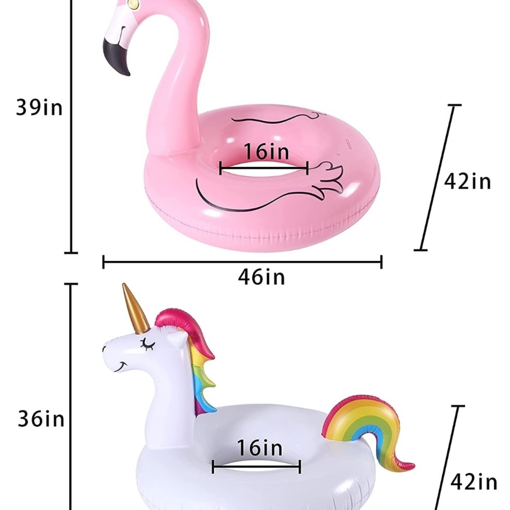 Inflatable Pool Floats -  42''