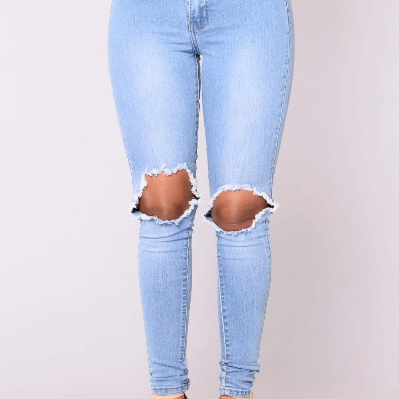 BLUE DREAM High-rise Jeans