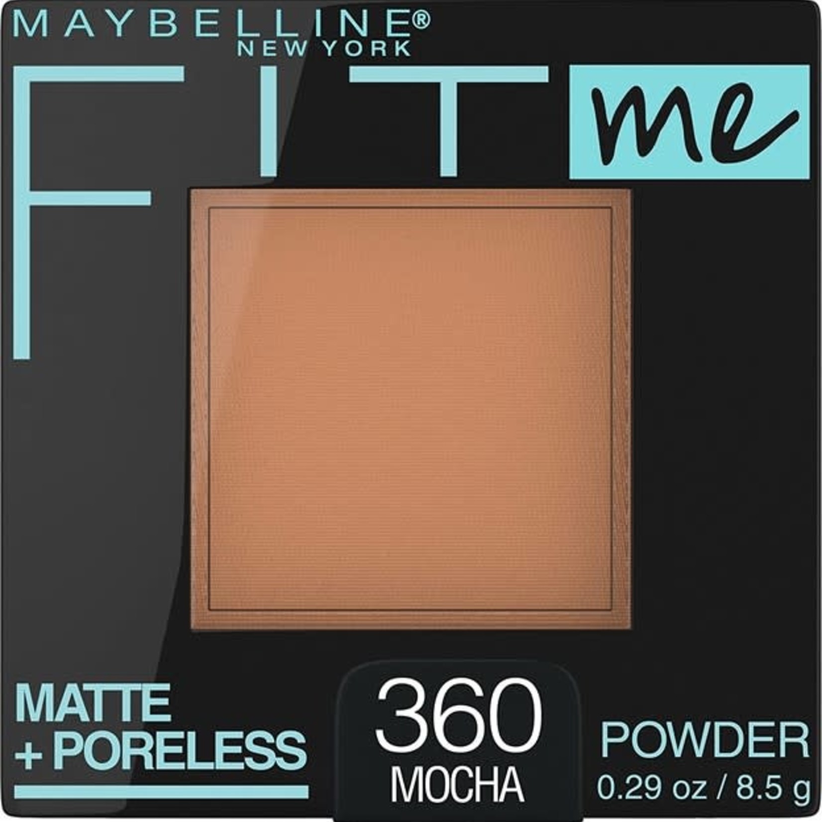 Maybelline Fit Me Matte + Poreless Powder Makeup - MOCHA 360