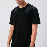 21 - Black Desire Velour Crew Neck Tee - M