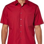 Van Heusen Men's Short Sleeve Dress Shirt Regular Fit
