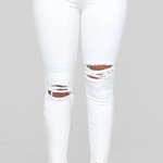 709 - FFN Well Played Jeans - White