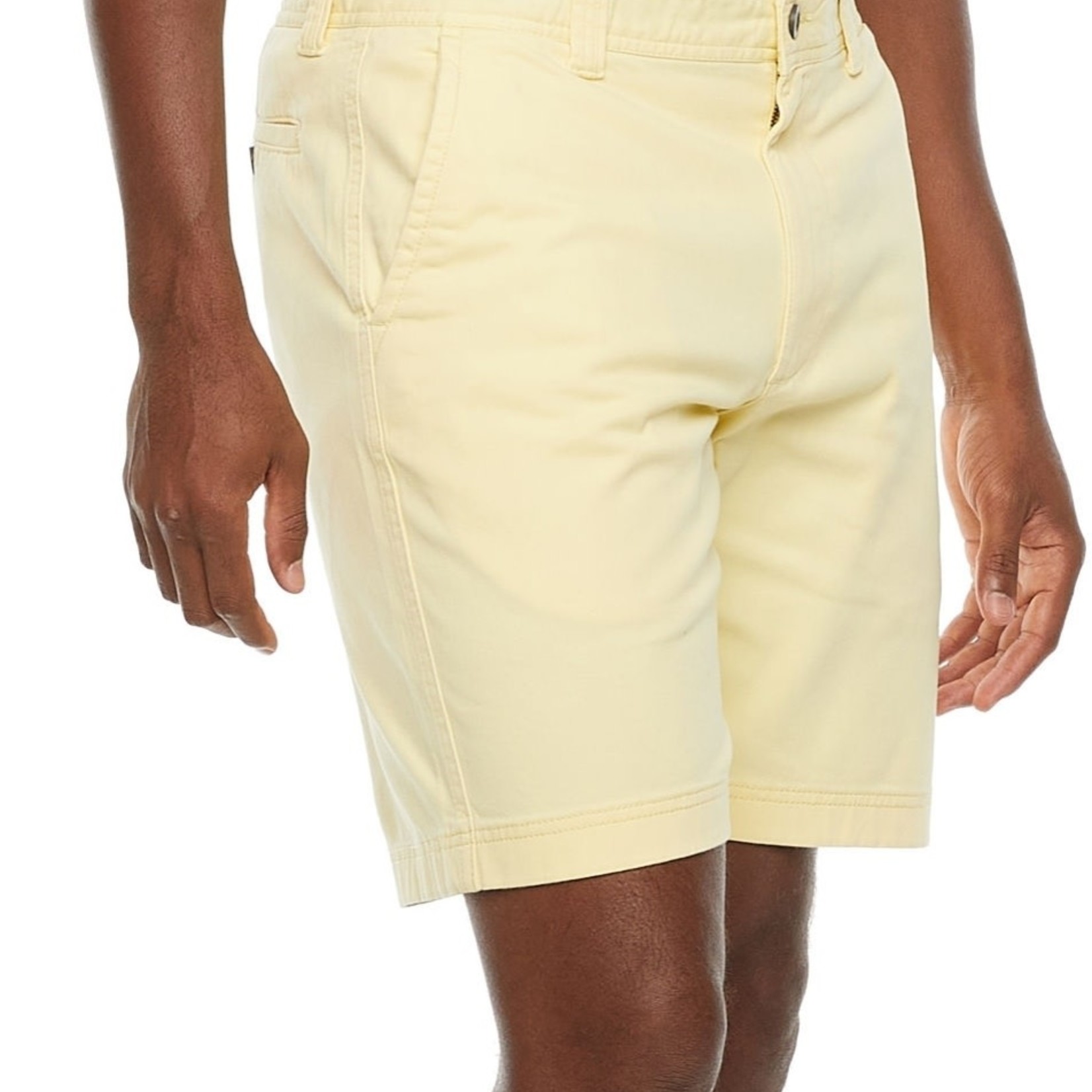 709 -  Mens Chino Short - Waist: 38 Color: Pale Banana