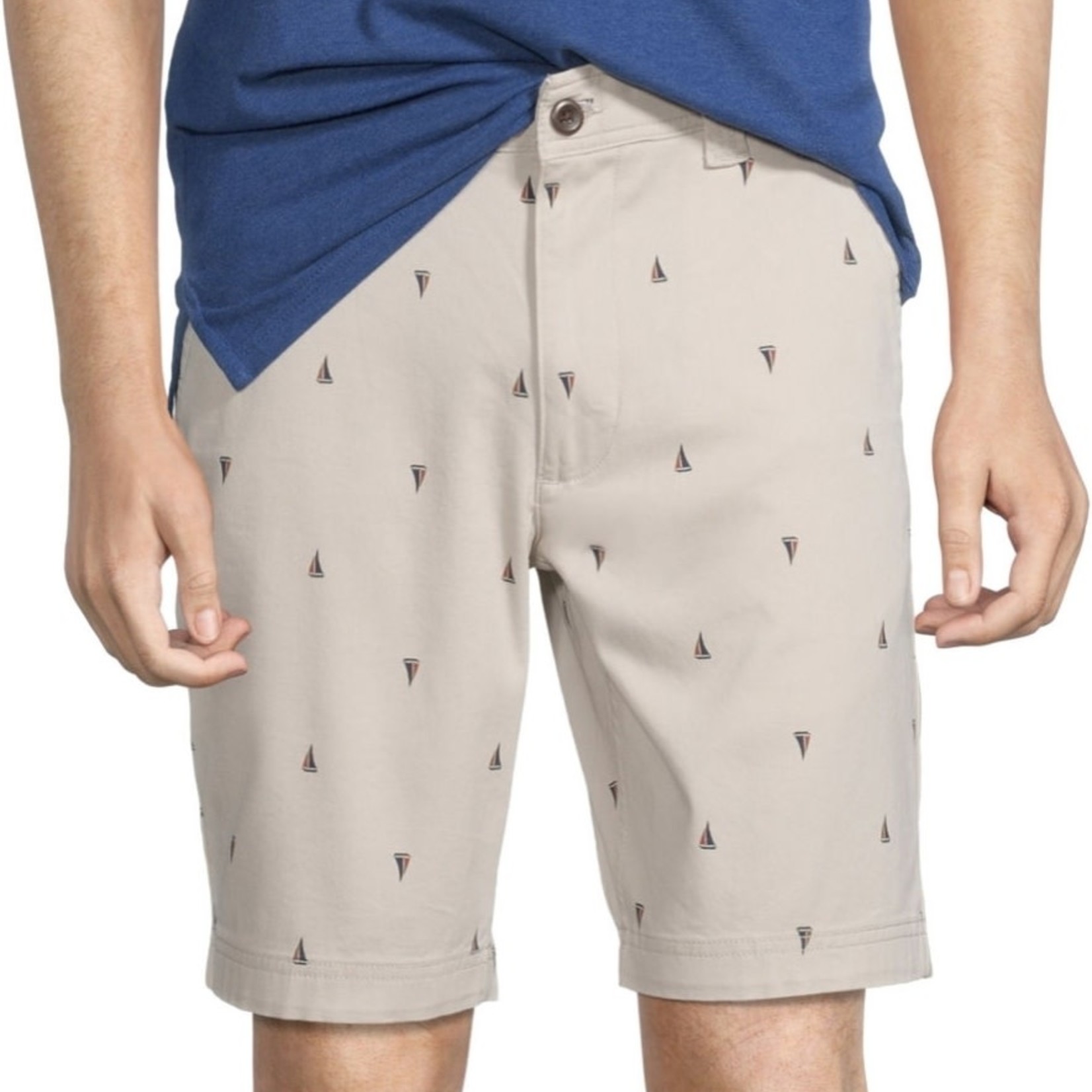 1207 | Men's Chino Shorts - Stone Sailboat