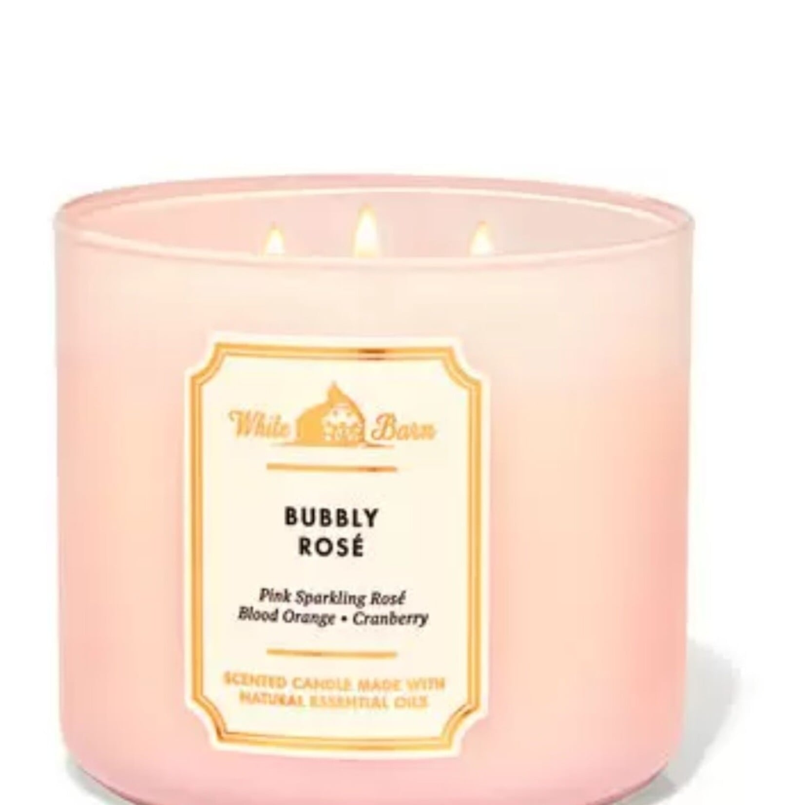 QQ | Bath & Body (3Wick Candle) - Bubbly Rosé