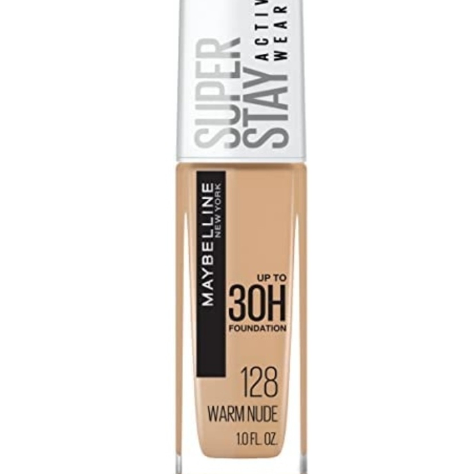 812 - Maybelline Super Stay Full Coverage Liquid Foundation Makeup, Warm Nude 128