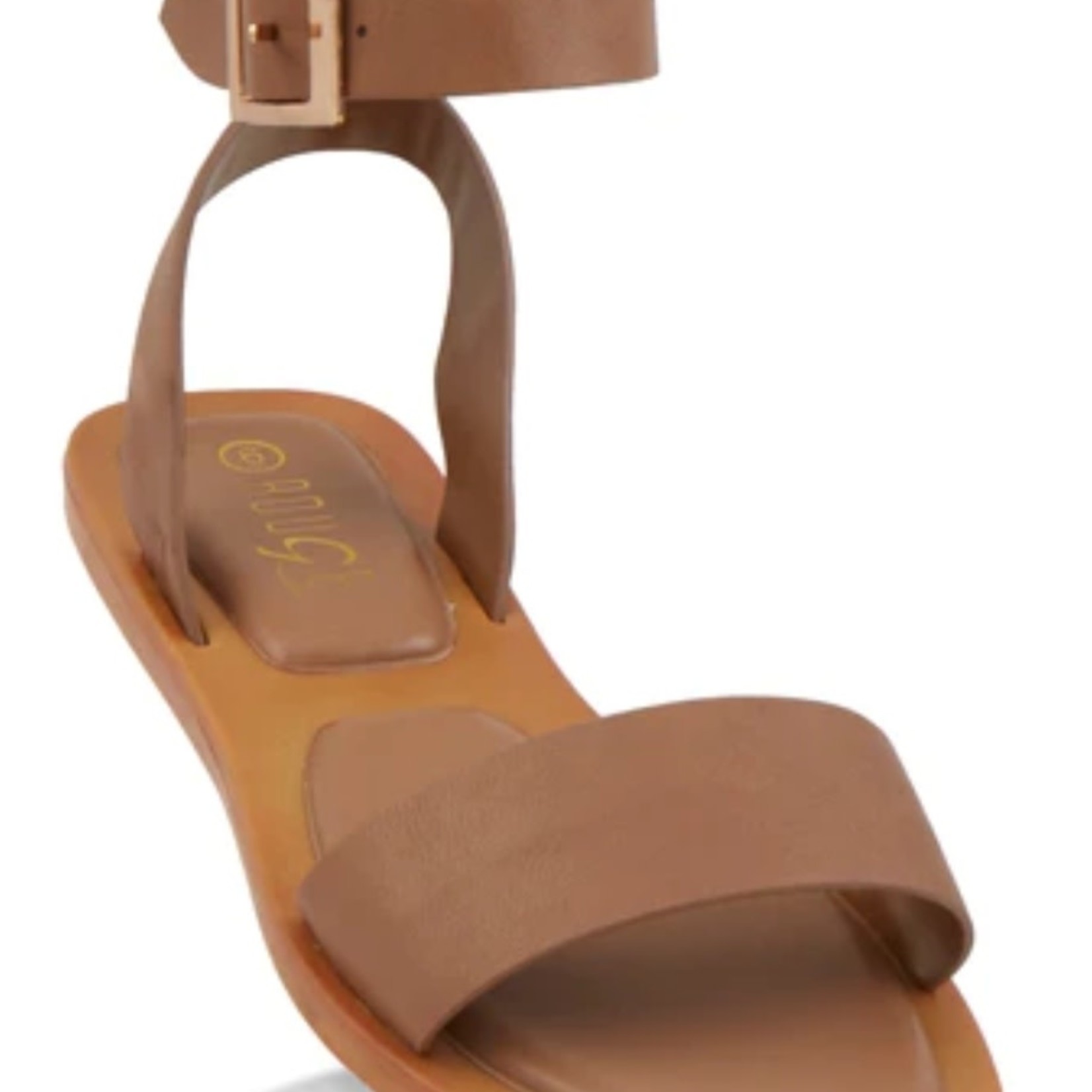 831 - Open Toe Ankle Buckle Strap Sandals