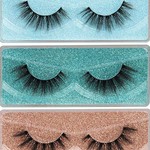 Wispy 18mm Eyelashes - Glitter