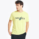 NAUTI LOGO GRAPHIC SLEEP T-SHIRT Color: Marigold